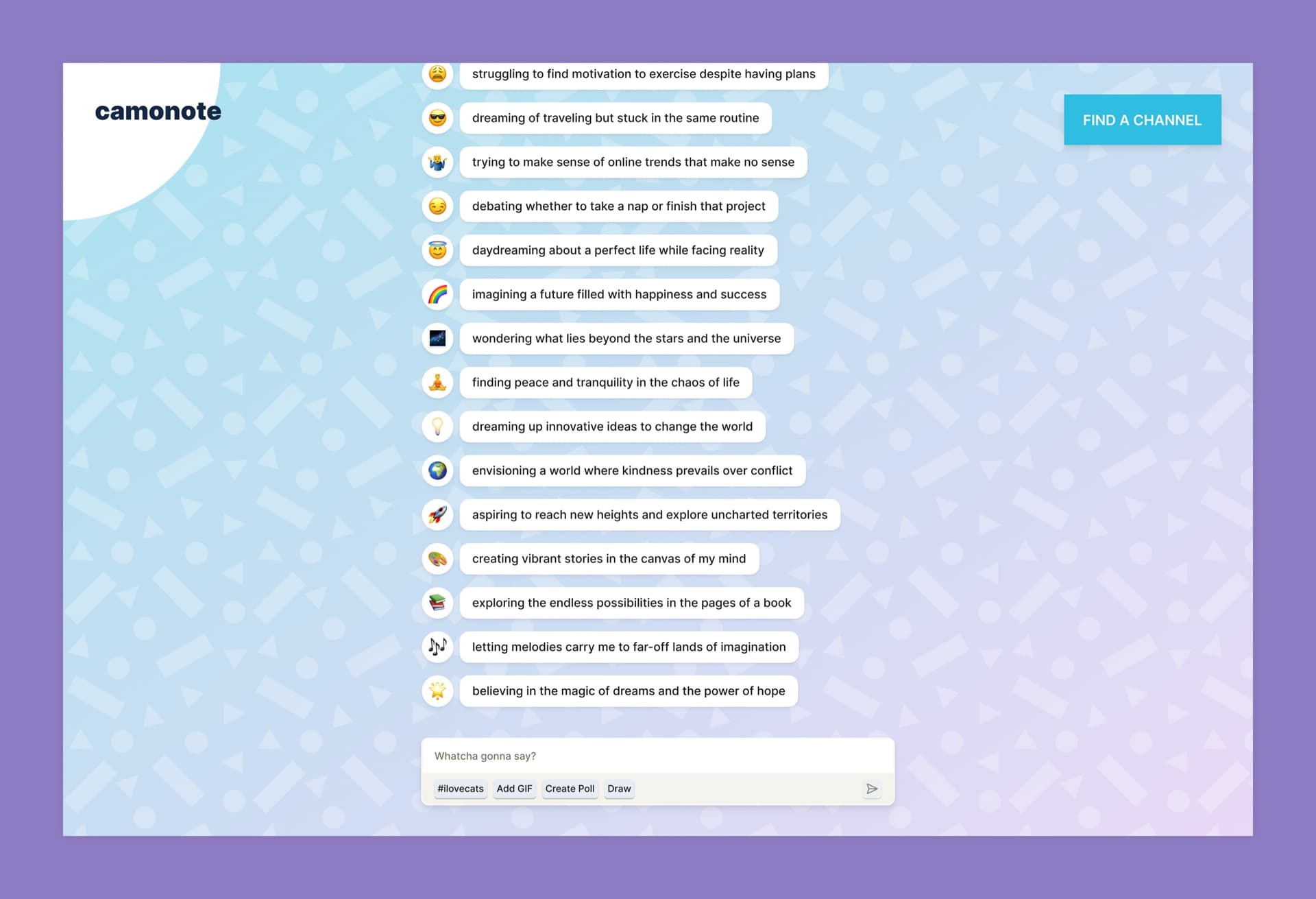 Anonymous Chat Platform screenshot 2